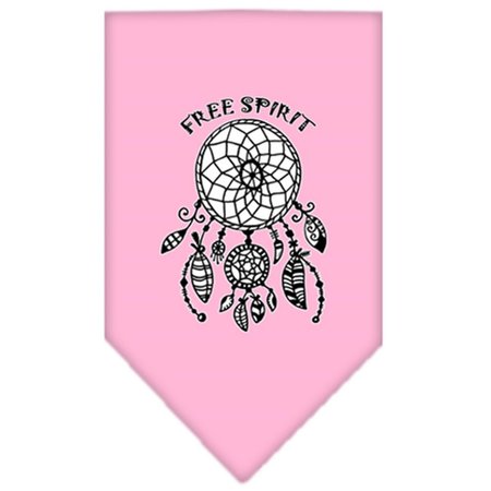 MIRAGE PET PRODUCTS Free Spirit Screen Print BandanaLight Pink Large 66-165 LGLPK